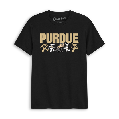 Purdue x Grateful Dead Mascot Bears Tee