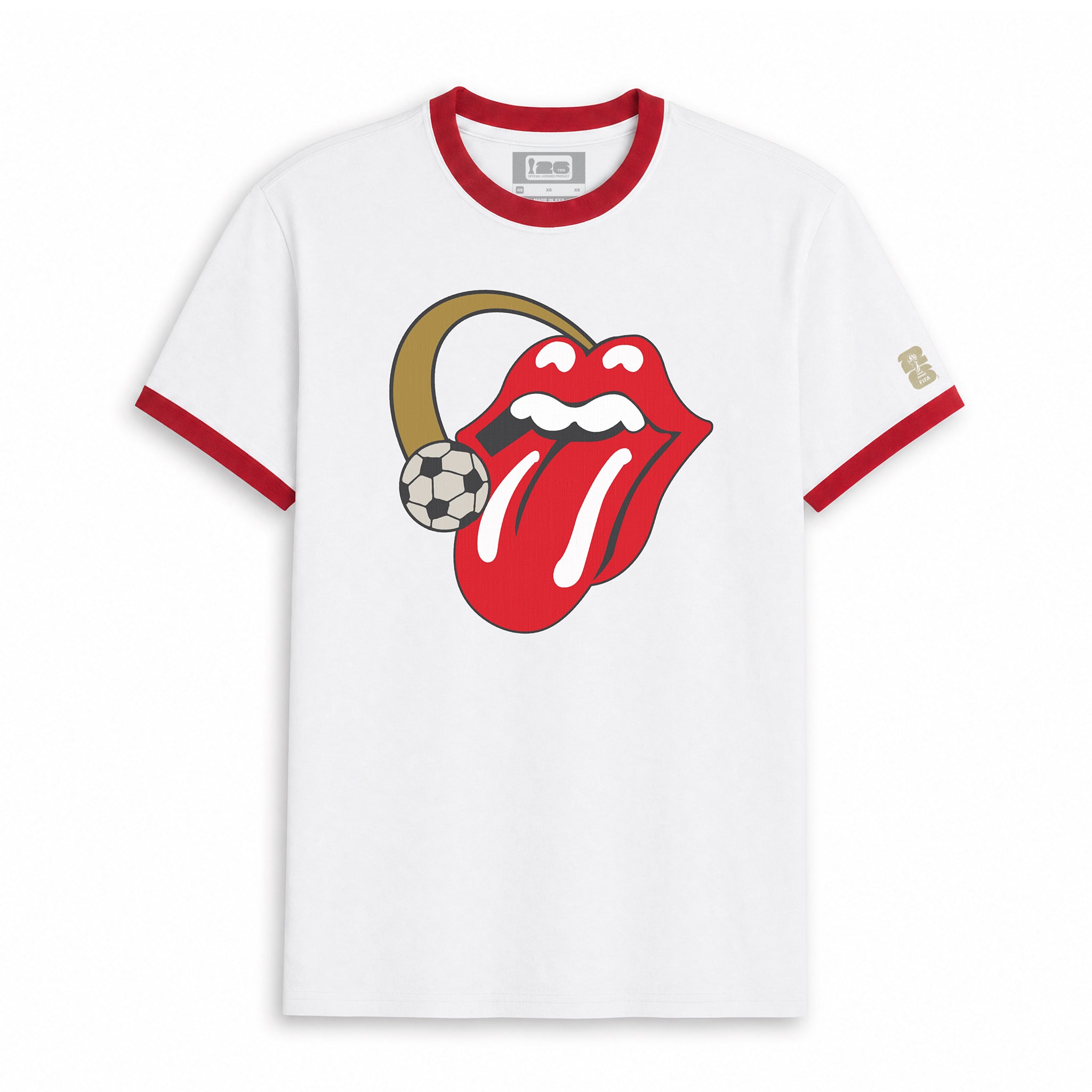 Rolling Stones x FIFA World Cup '26™ Halo Lick Ringer Tee