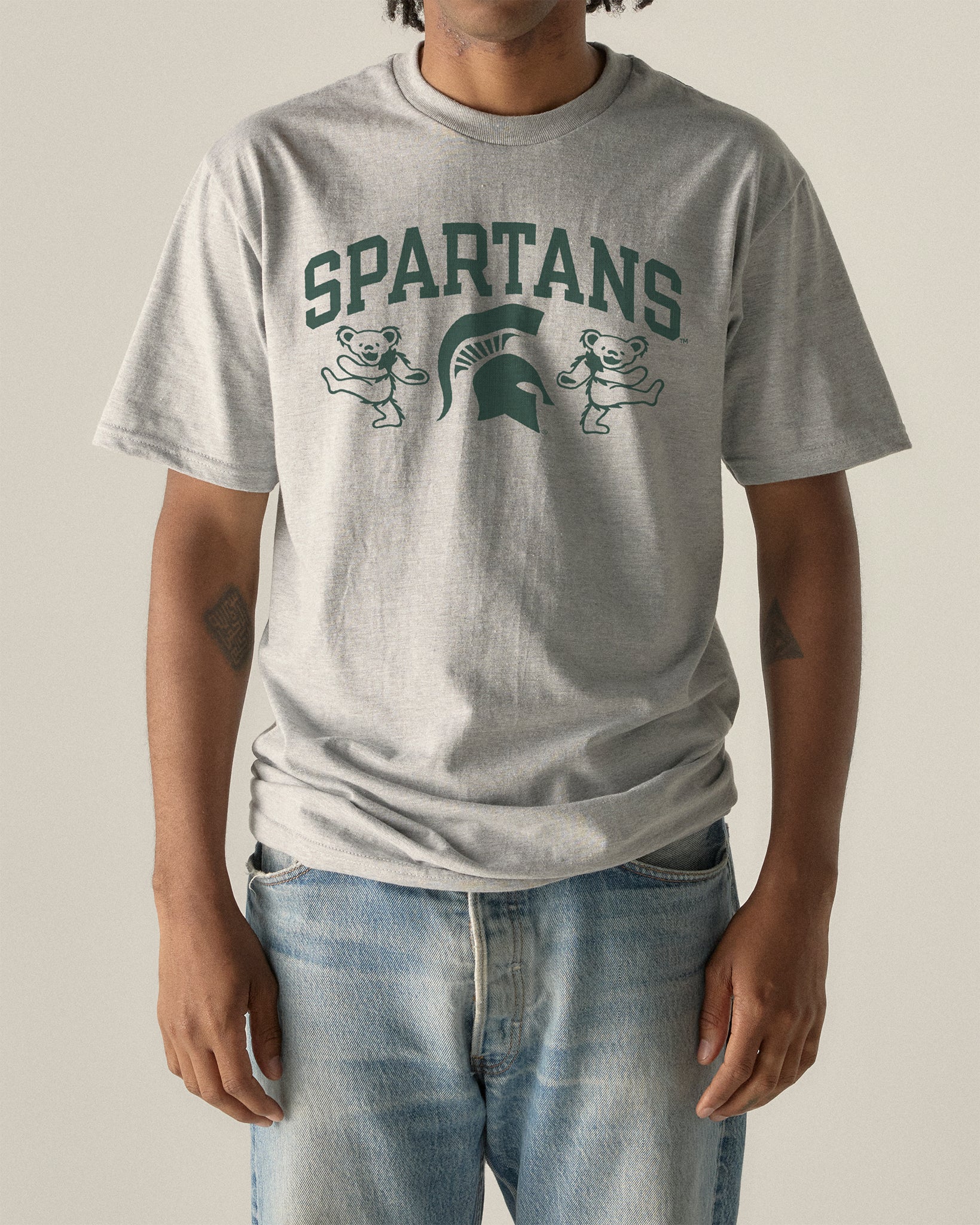 Michigan State University x Grateful Dead PE Bears Tee