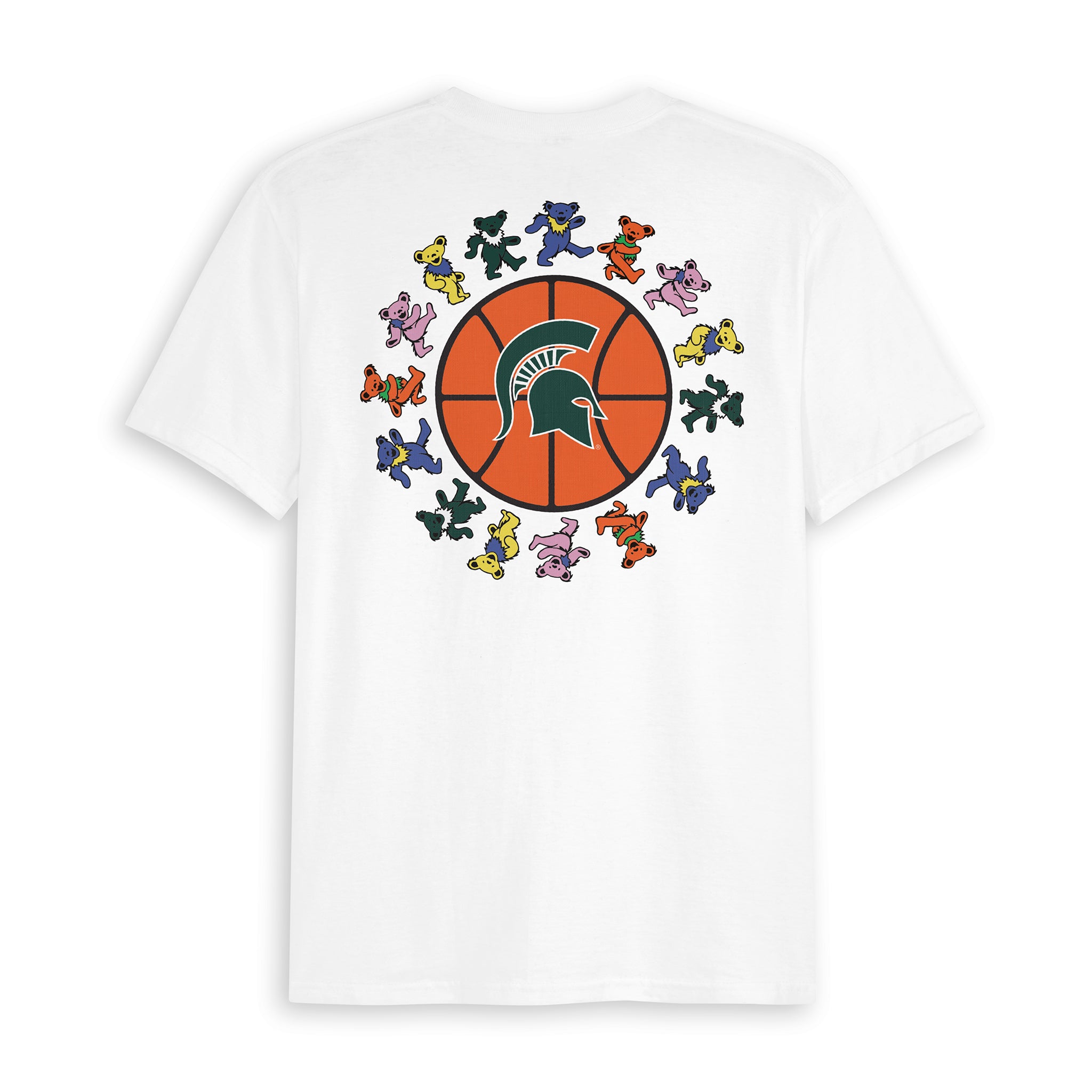 Michigan State x Grateful Dead Full Court Bears Tee