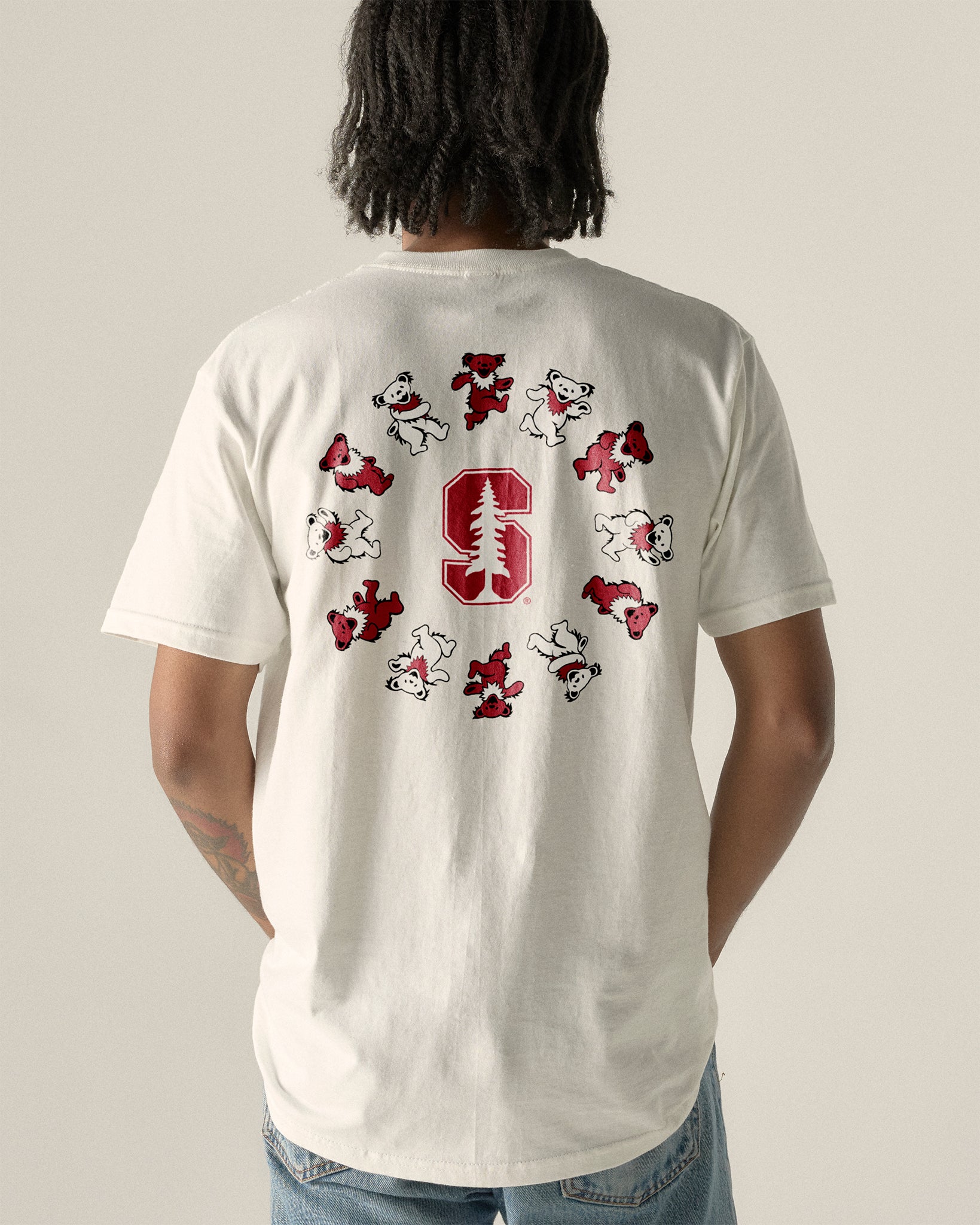 Stanford x Grateful Dead Circle Bears Tee