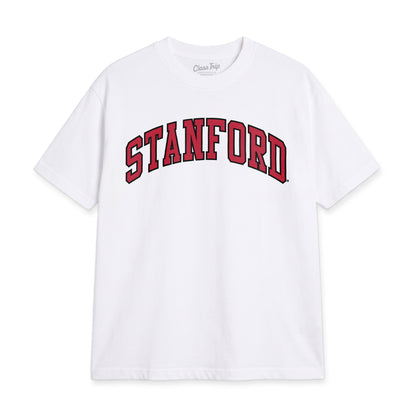 Stanford Heavyweight Washed Campus Tee