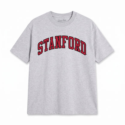 Stanford Heavyweight Washed Campus Tee