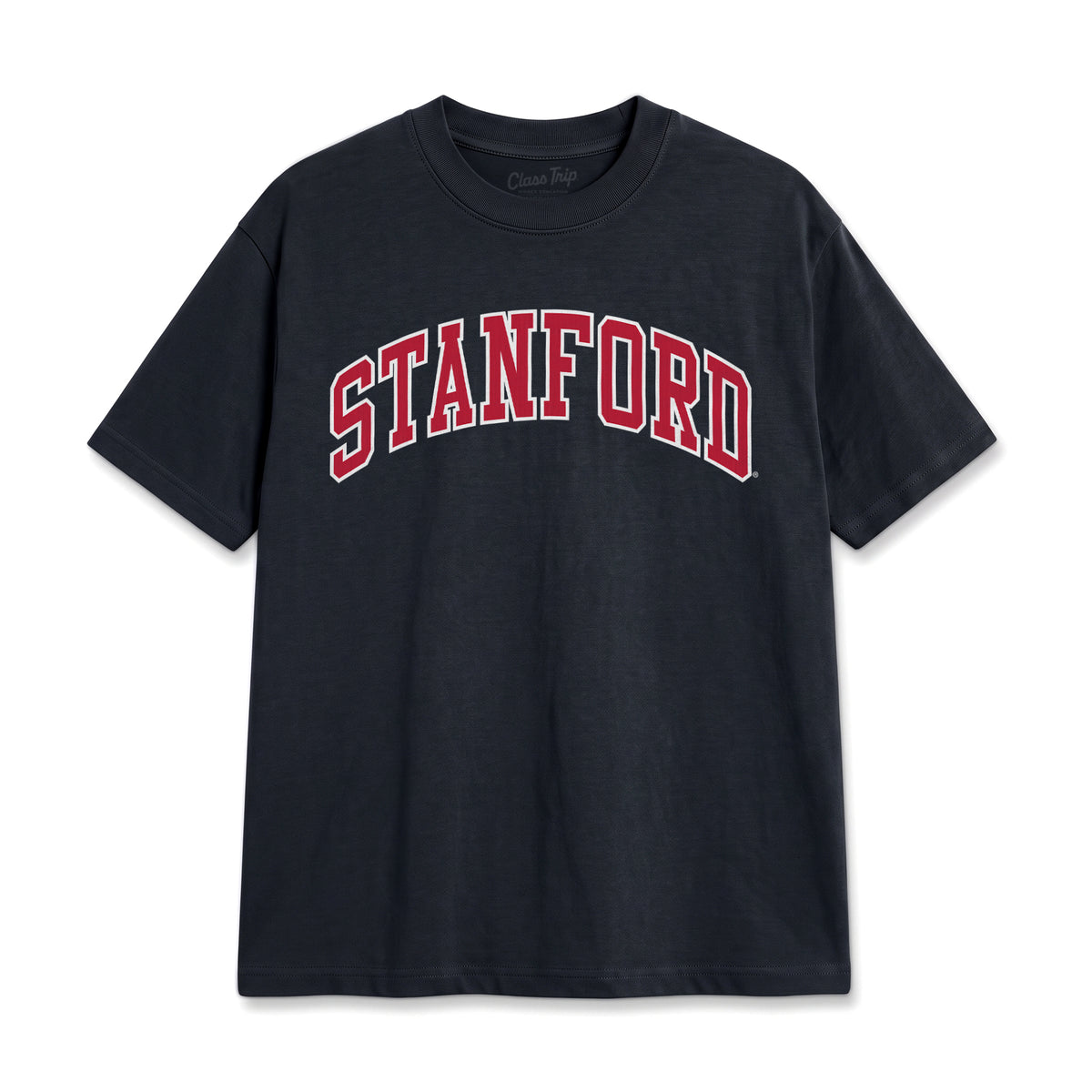 Stanford Heavyweight Washed Campus Tee