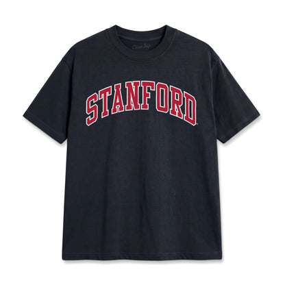 Stanford Heavyweight Washed Campus Tee