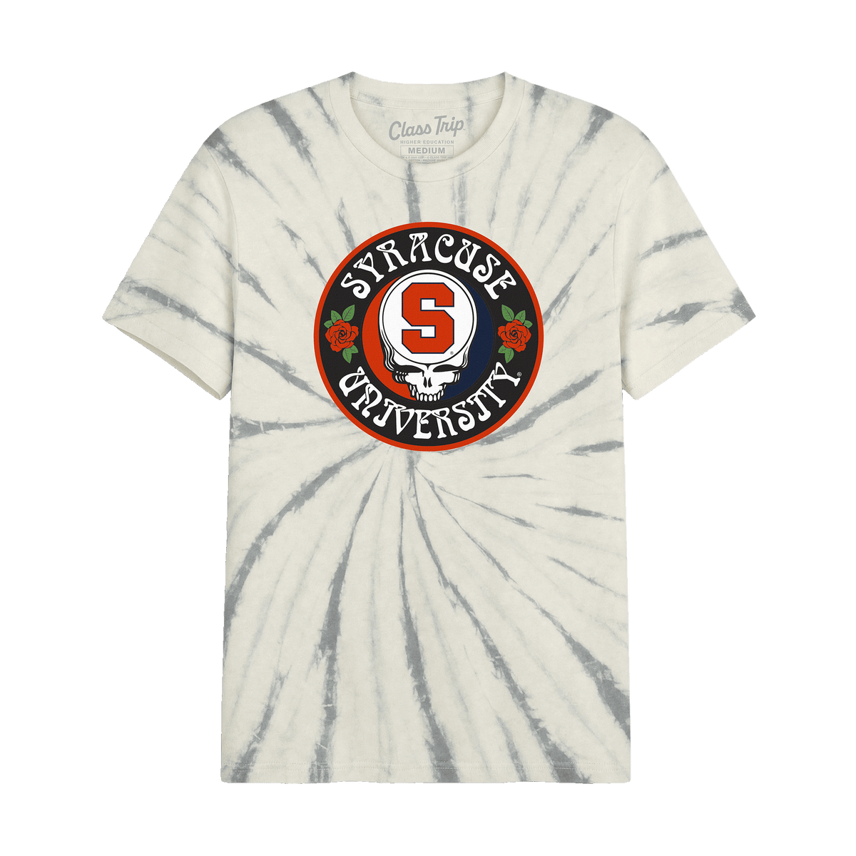 Syracuse x Grateful Dead Run For The Roses Tie Dye Tee