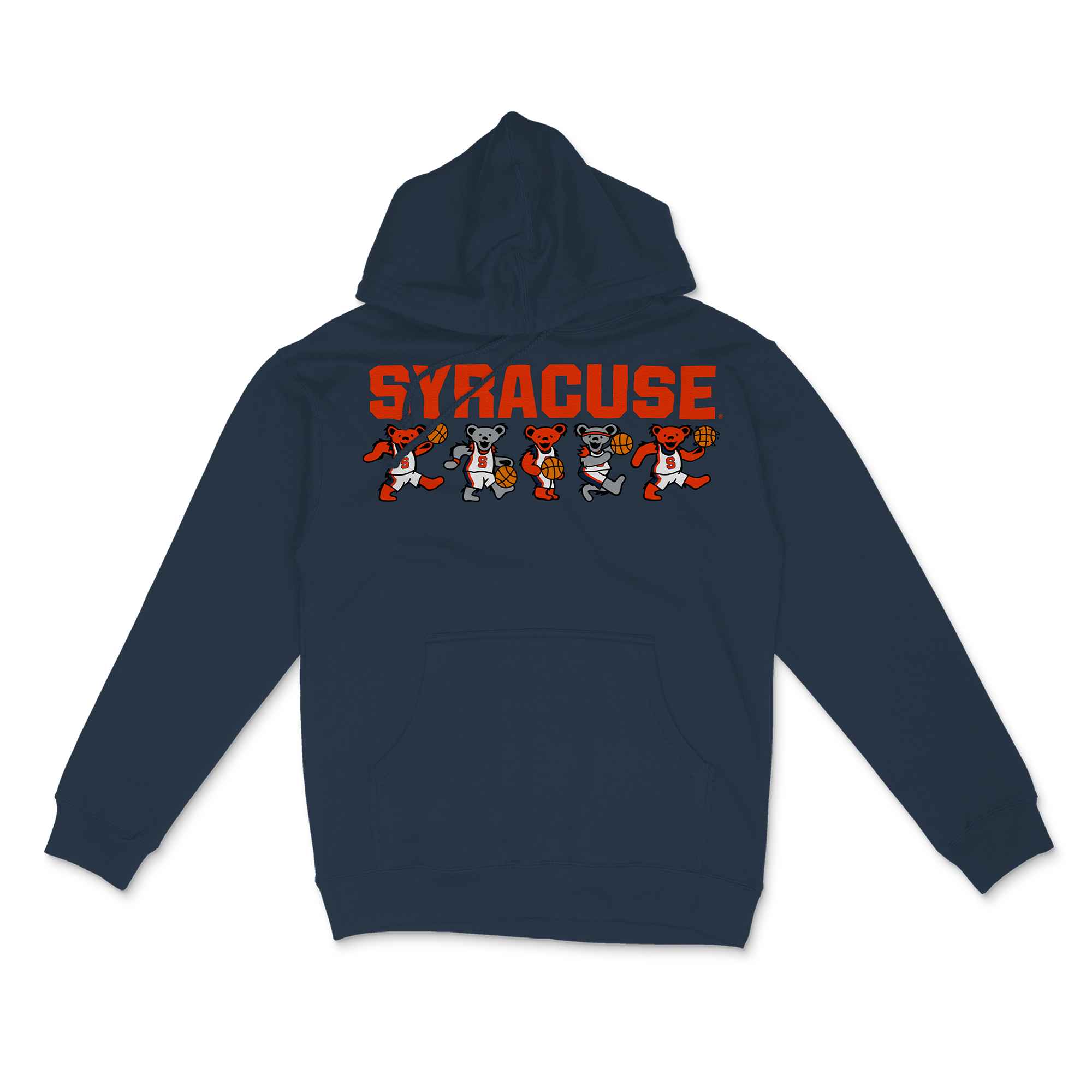 Syracuse x Grateful Dead Basketball Bears Hoodie