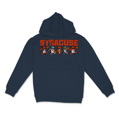 Syracuse x Grateful Dead Basketball Bears Hoodie