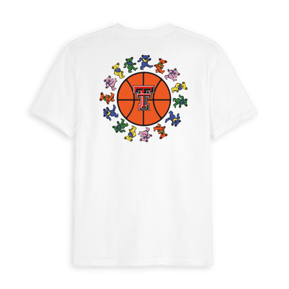 Texas Tech x Grateful Dead Full Court Bears Tee