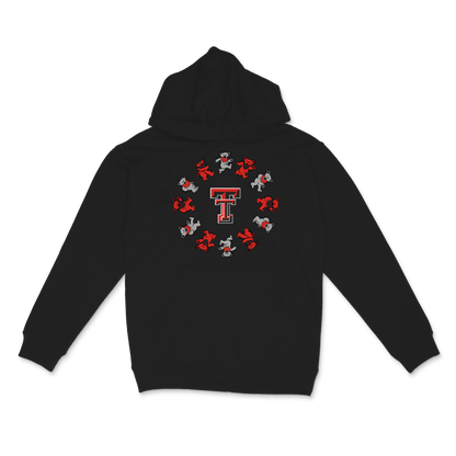 Texas Tech x Grateful Dead Circle Bears Hoodie