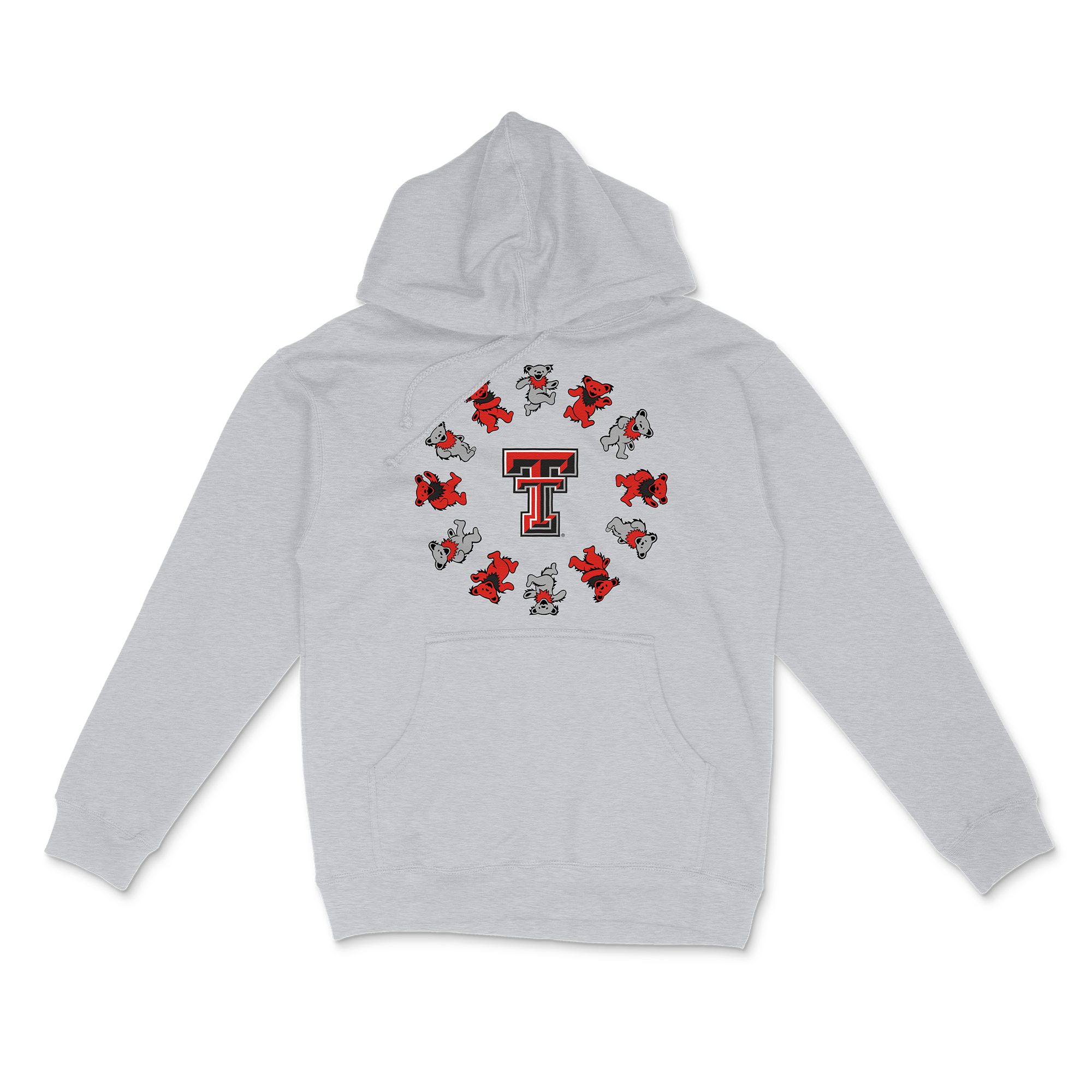 Texas Tech x Grateful Dead Circle Bears Hoodie