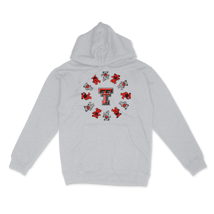Texas Tech x Grateful Dead Circle Bears Hoodie