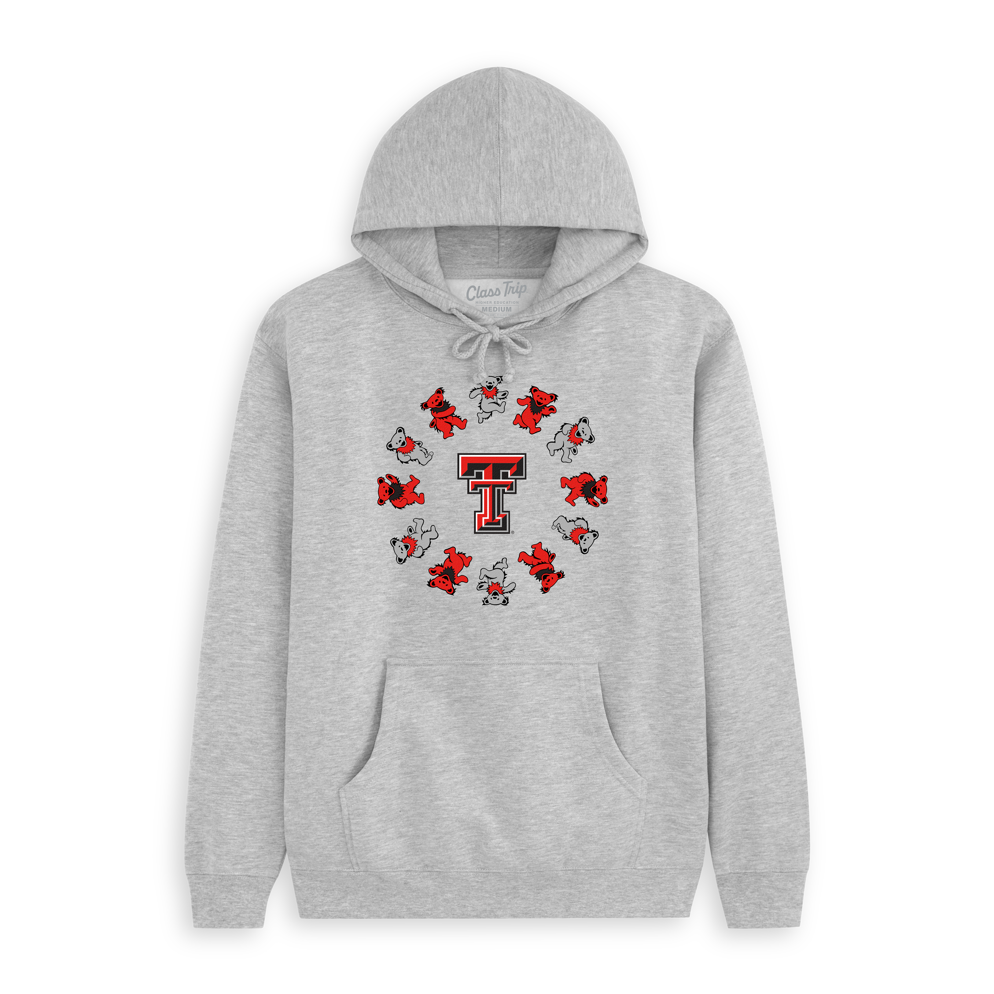 Texas Tech x Grateful Dead Circle Bears Hoodie