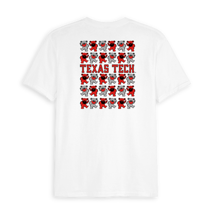 Texas Tech x Grateful Dead Stacked Bears Tee
