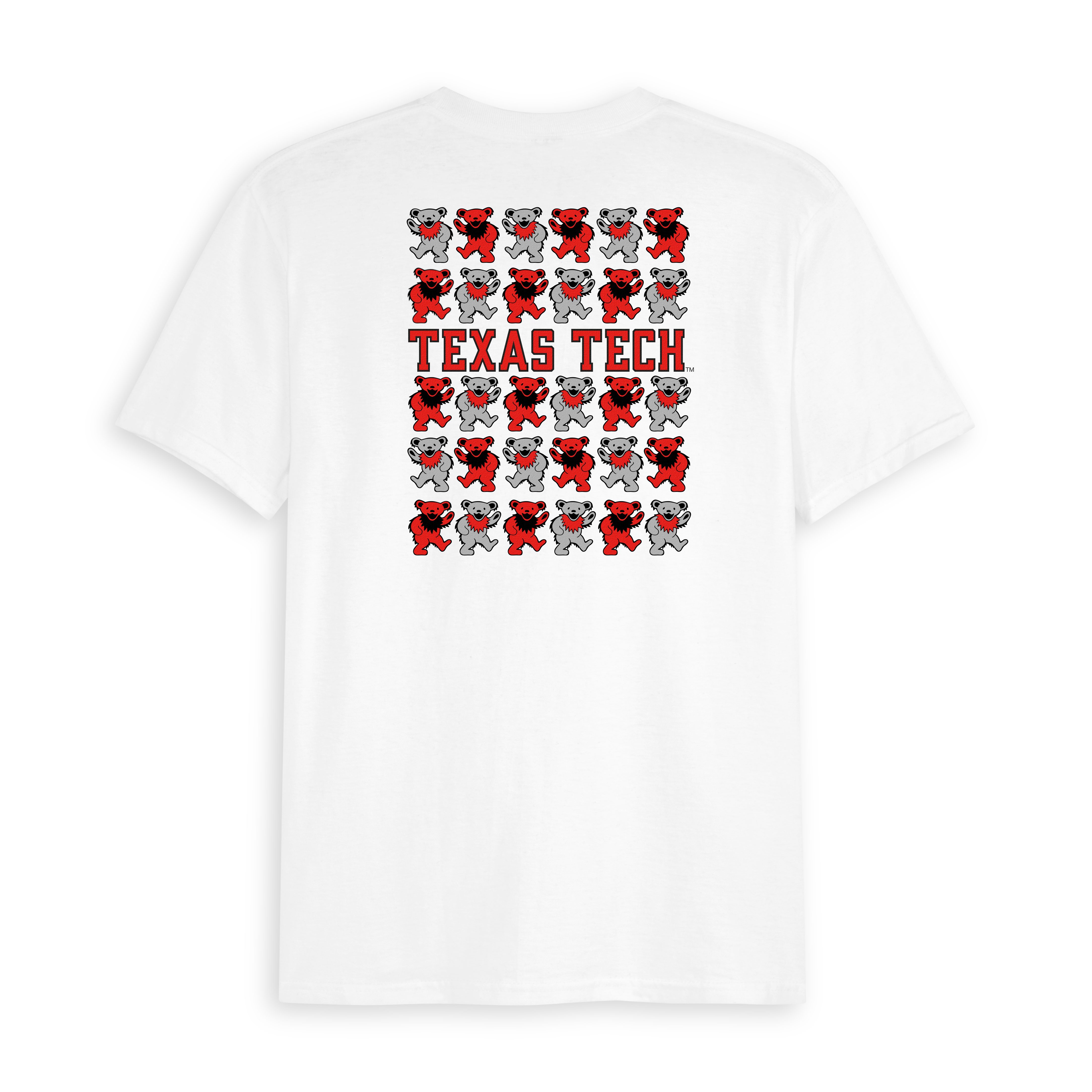 Texas Tech x Grateful Dead Stacked Bears Tee