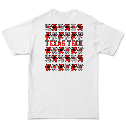Texas Tech x Grateful Dead Stacked Bears Tee