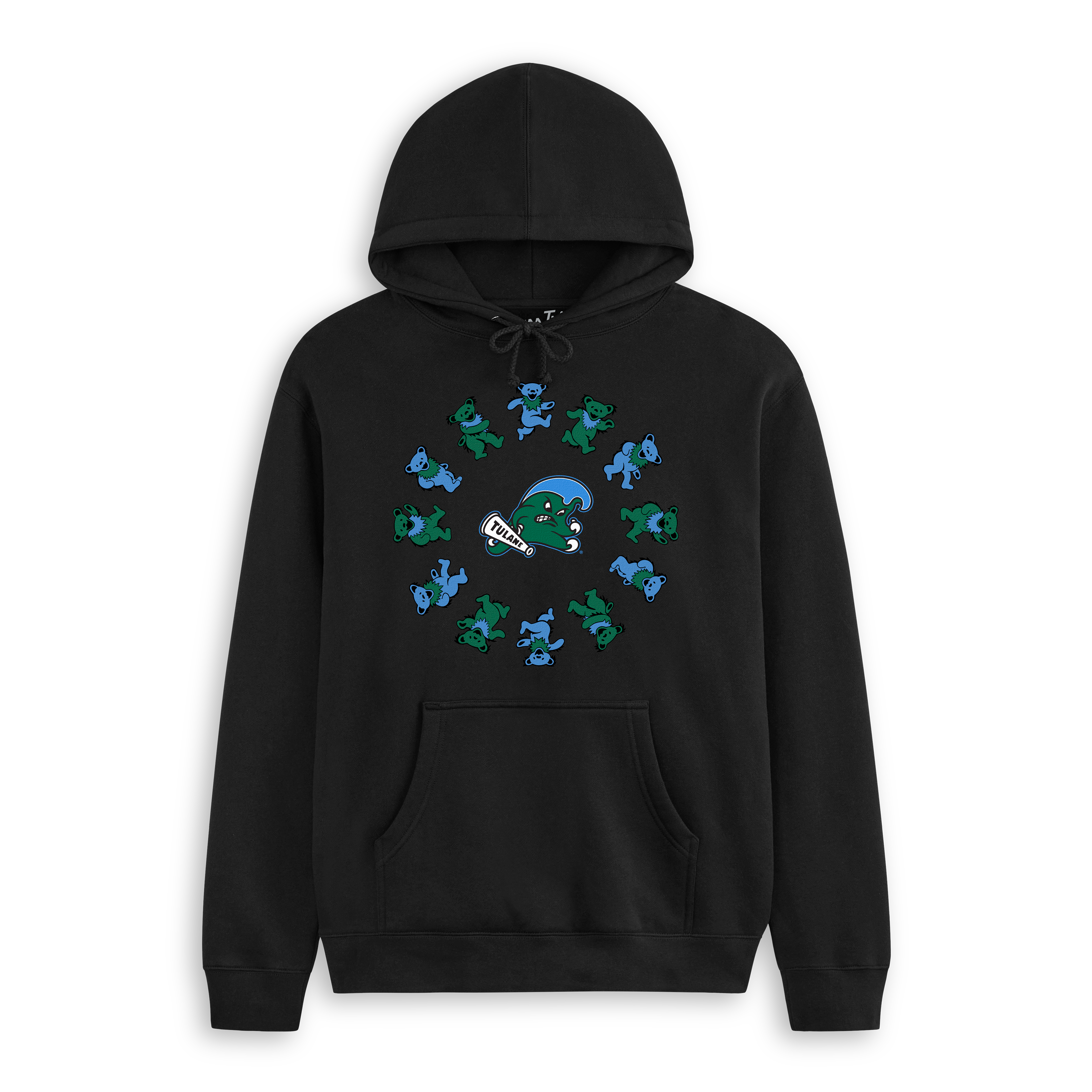 Tulane x Grateful Dead Circle Bears Hoodie