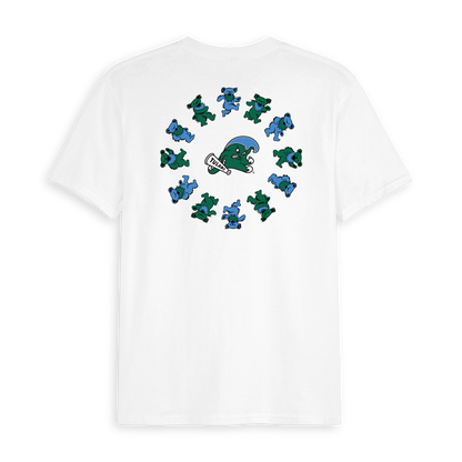 Tulane x Grateful Dead Circle Bears Tee