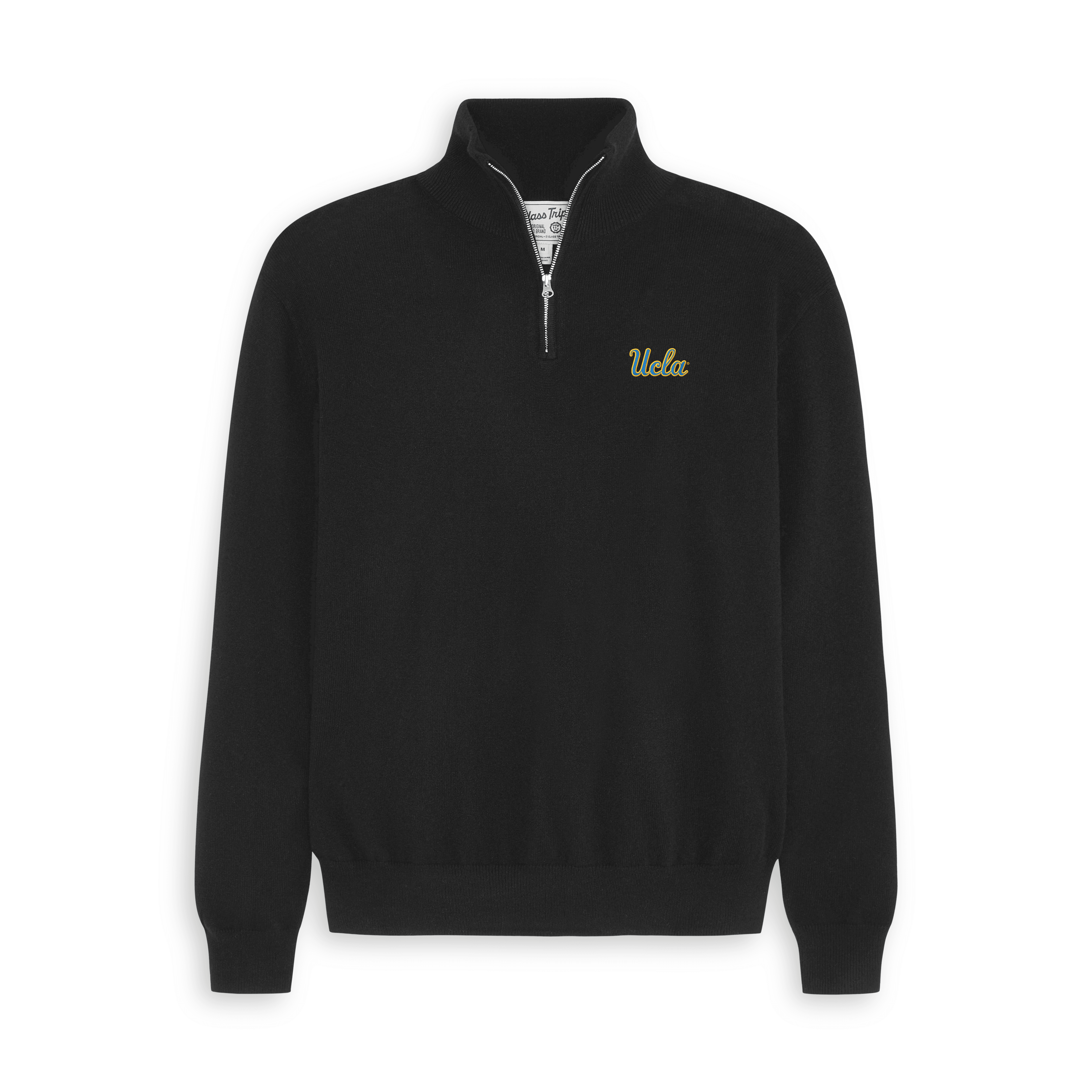 UCLA Men’s Cashmere ¼ Zip Sweater