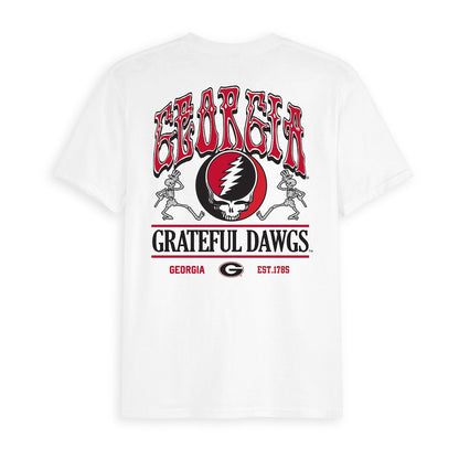 White Georgia x Grateful Dead Shakedown Tee by Class Trip | Higher Education