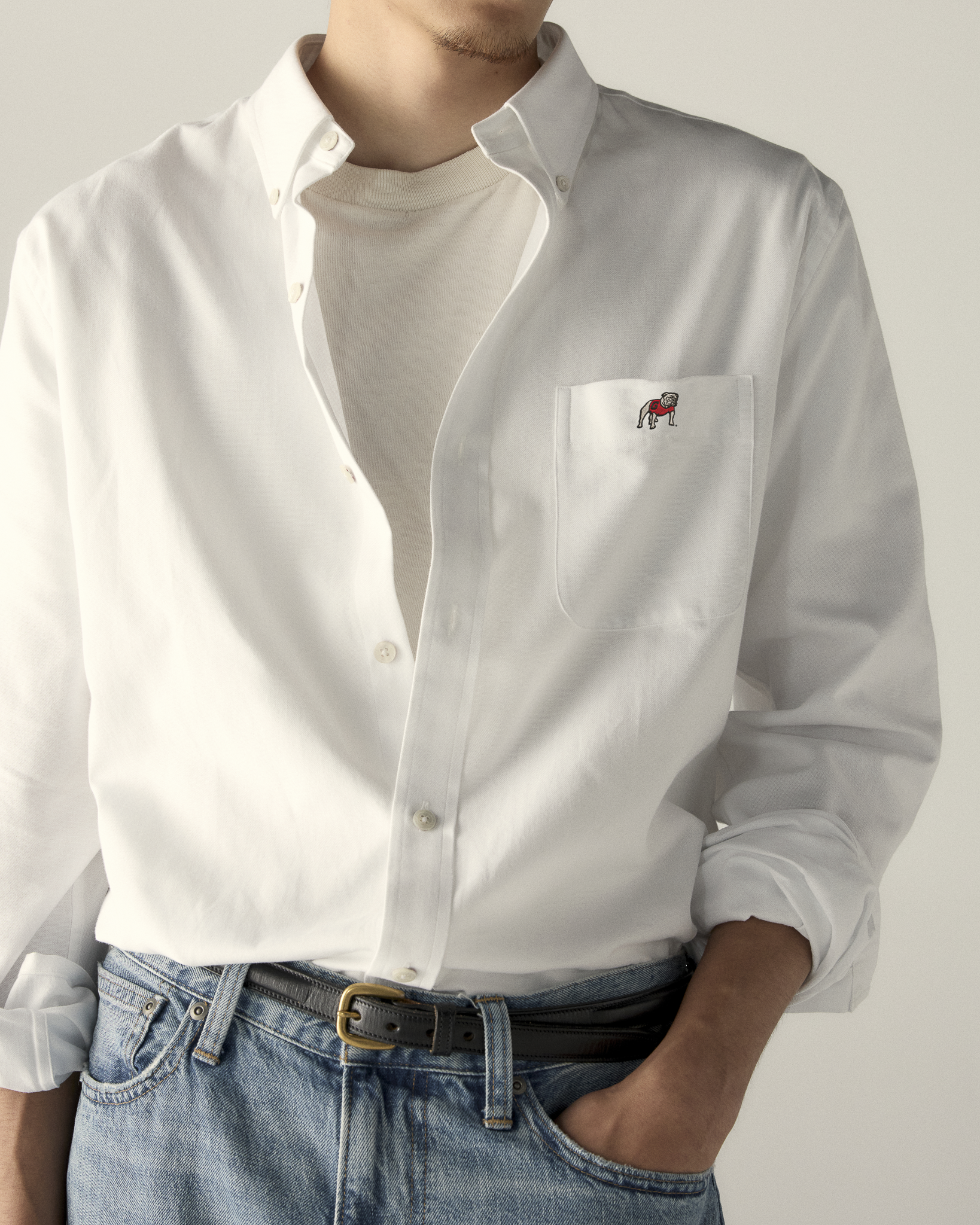 Georgia Men's Cotton Oxford