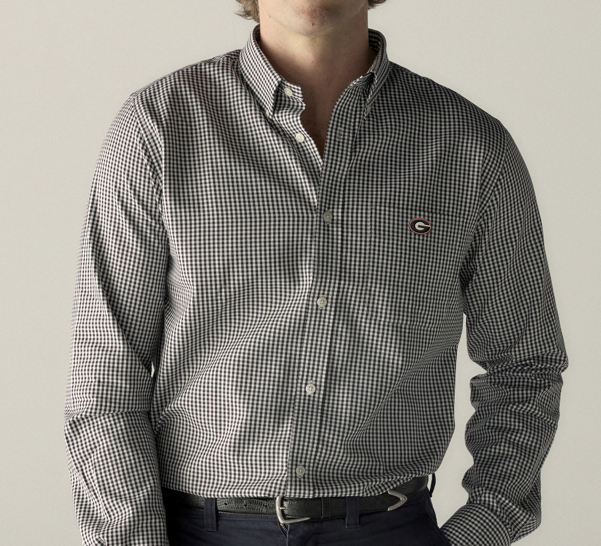 Georgia Men's Cotton Oxford