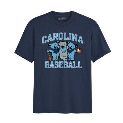 North Carolina x Grateful Dead Baseball Bear Friends Tee
