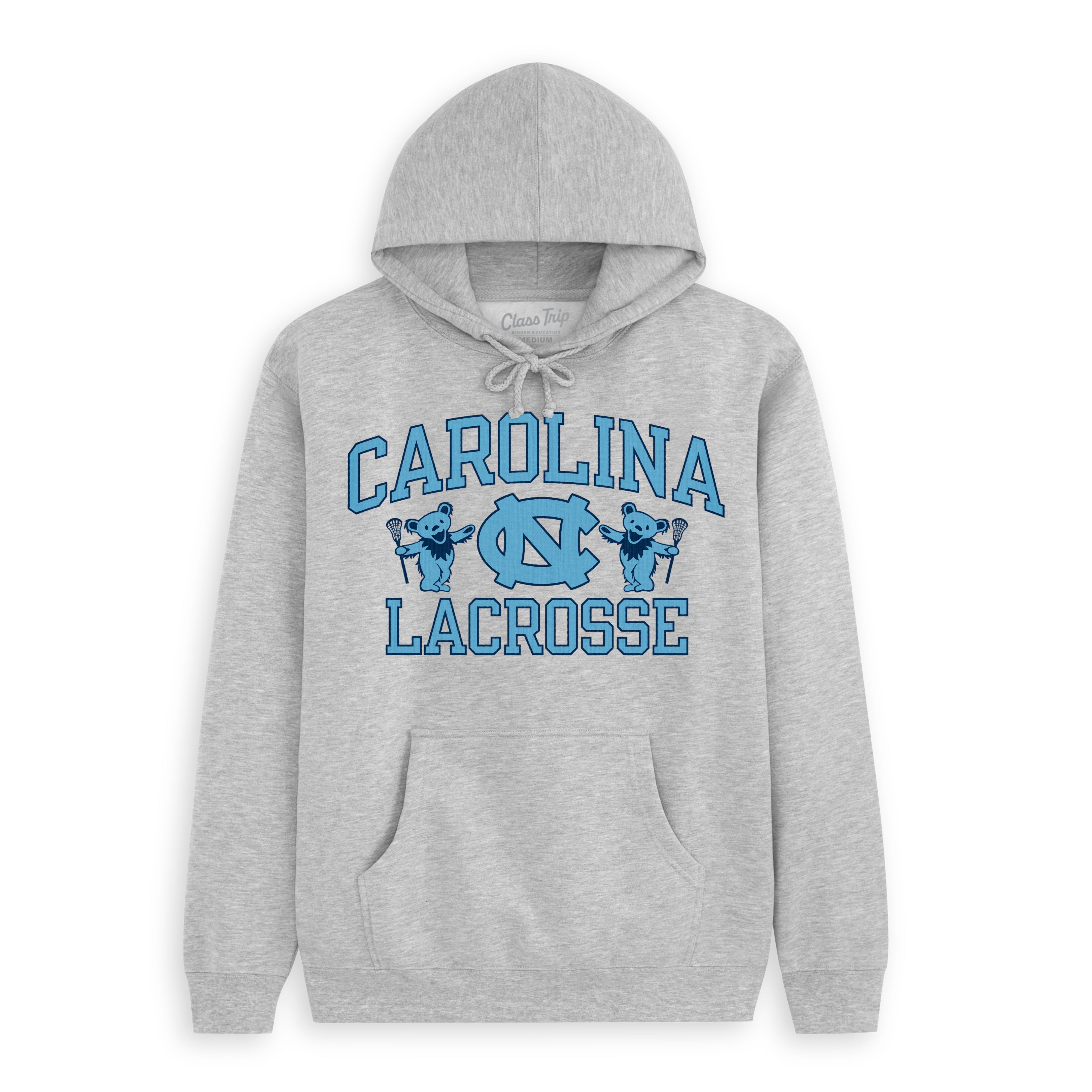 North Carolina x Grateful Dead Lacrosse Bear Friend Hoodie