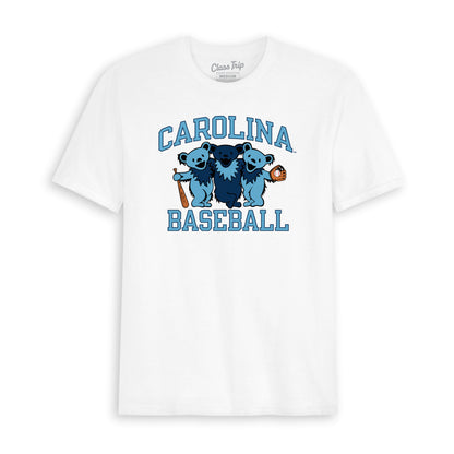 North Carolina x Grateful Dead Baseball Bear Friends Tee