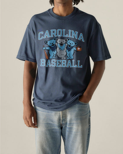 North Carolina x Grateful Dead Baseball Bear Friends Tee