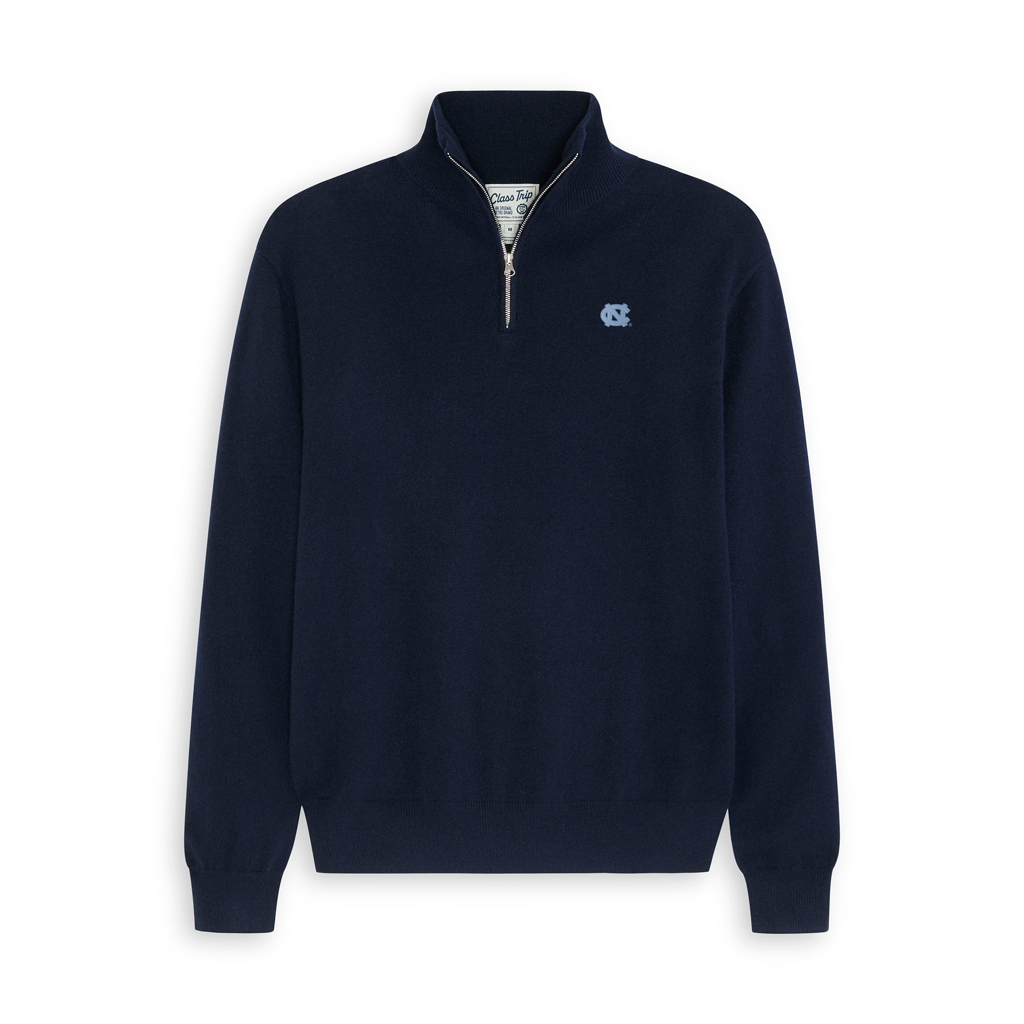 North Carolina Men's Cashmere 1/4 Zip