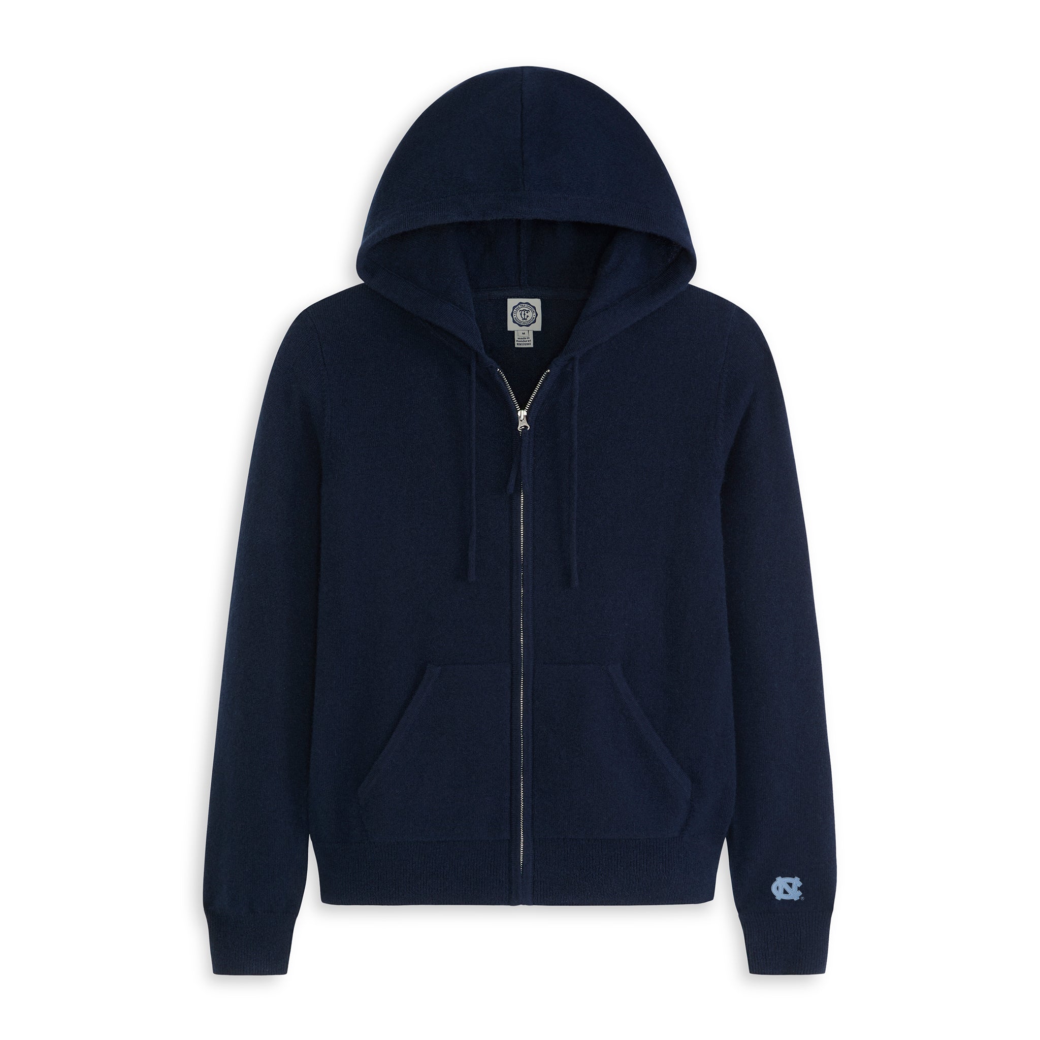 North Carolina Women's Cashmere Pullover Hoodie