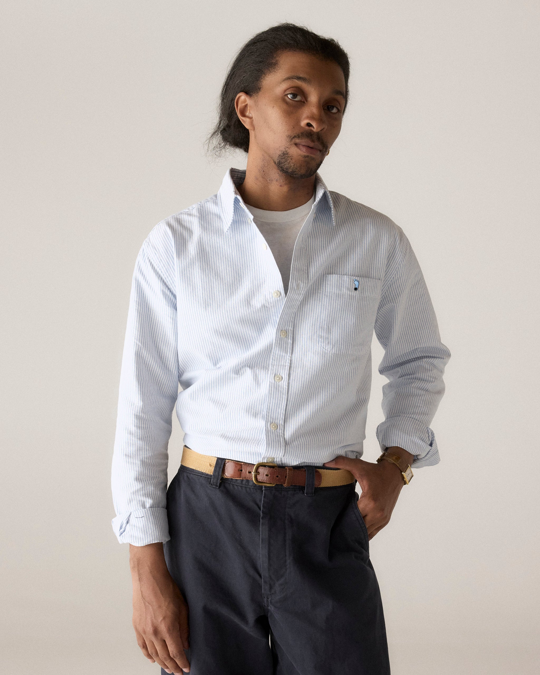 North Carolina Men's Cotton Oxford