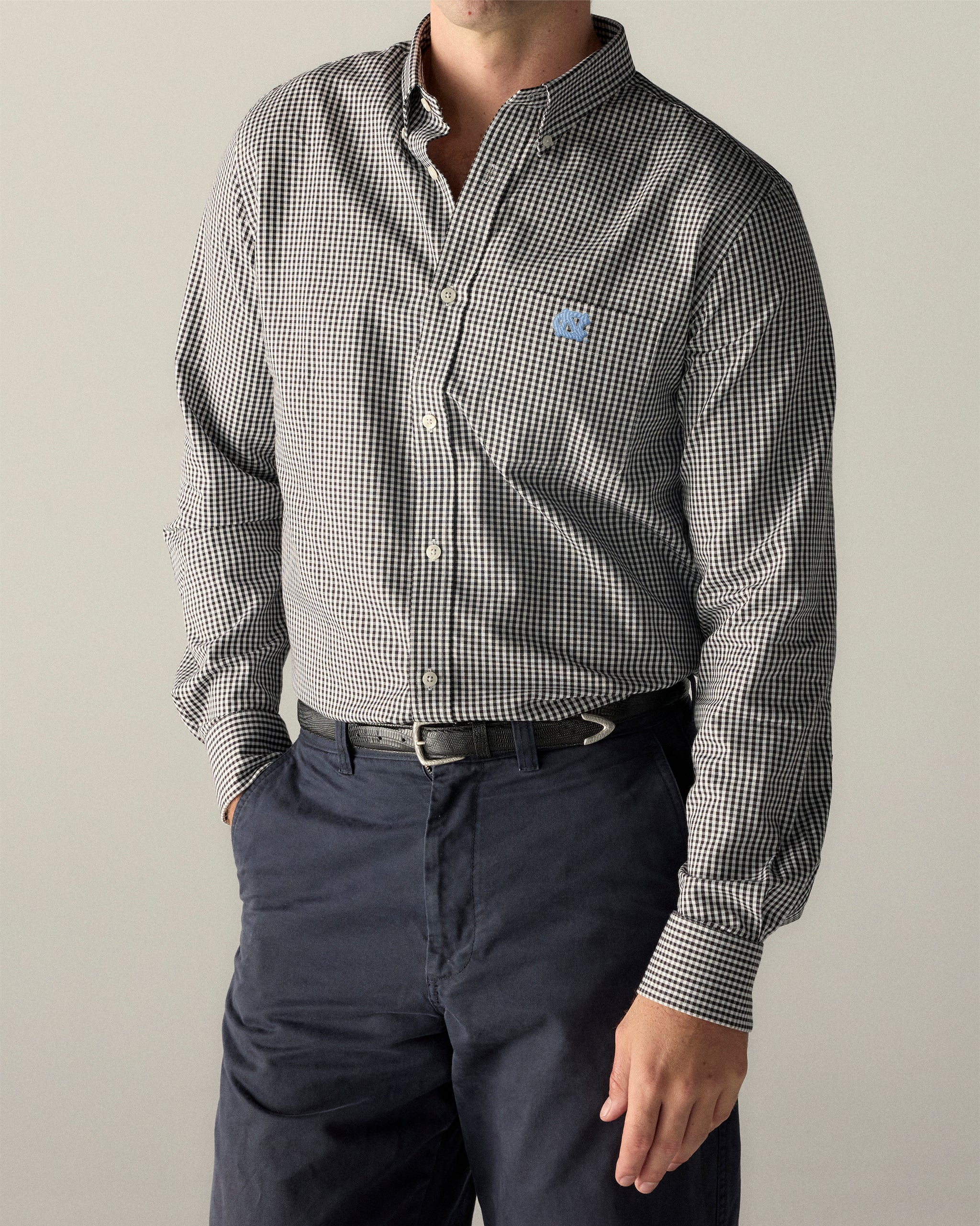 North Carolina Men's Cotton Oxford