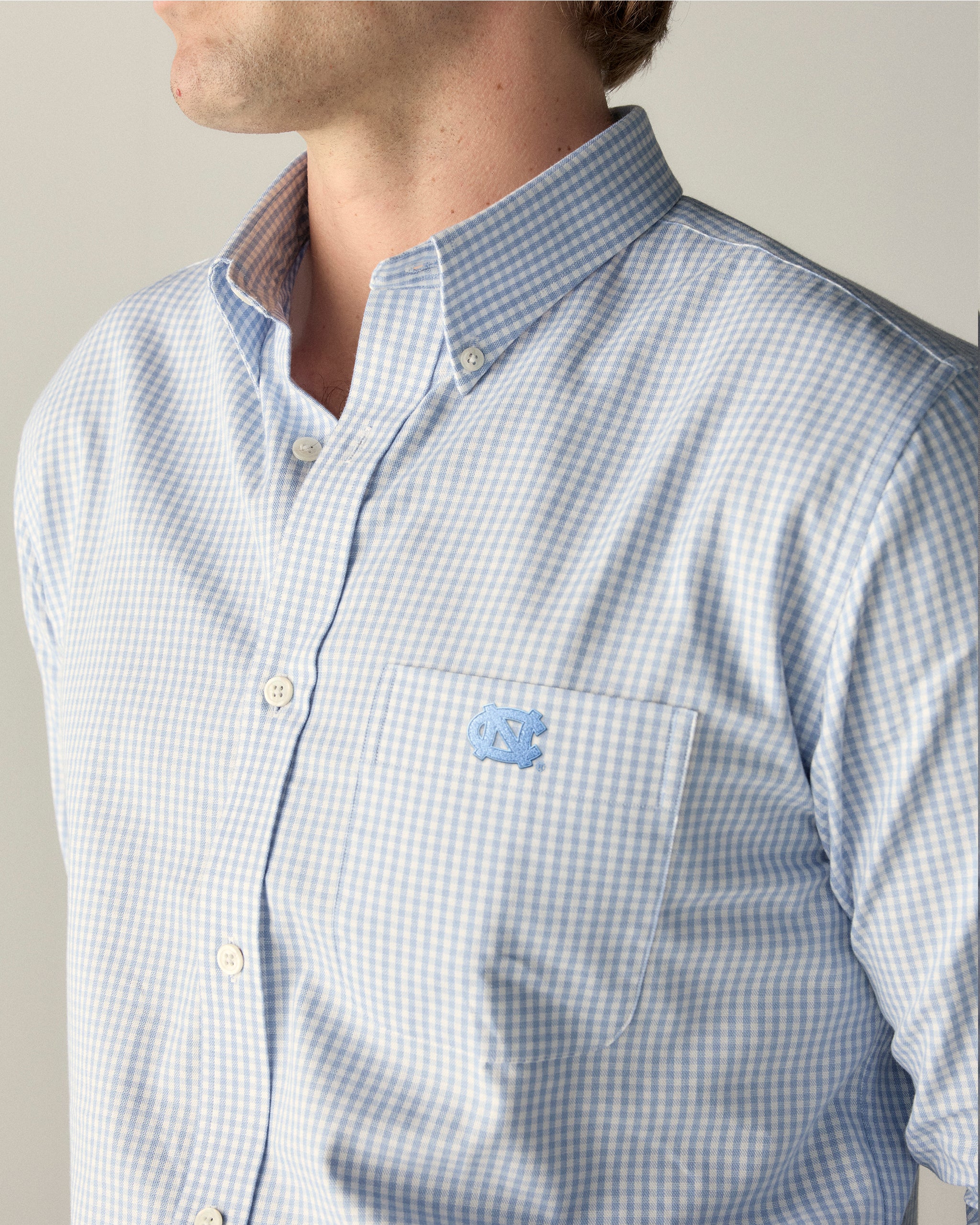 North Carolina Men's Cotton Oxford