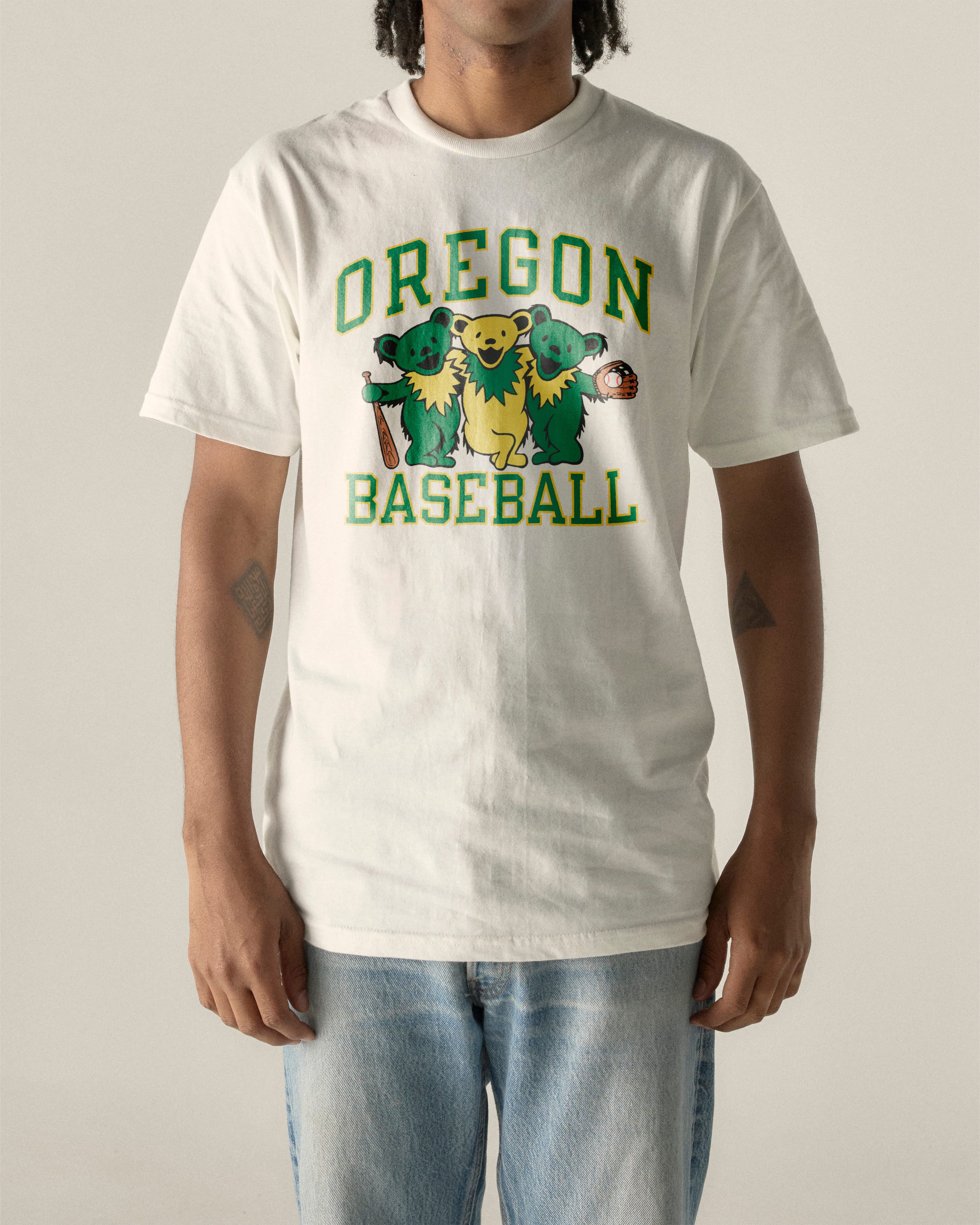 Oregon x Grateful Dead Baseball Bear Friends Tee