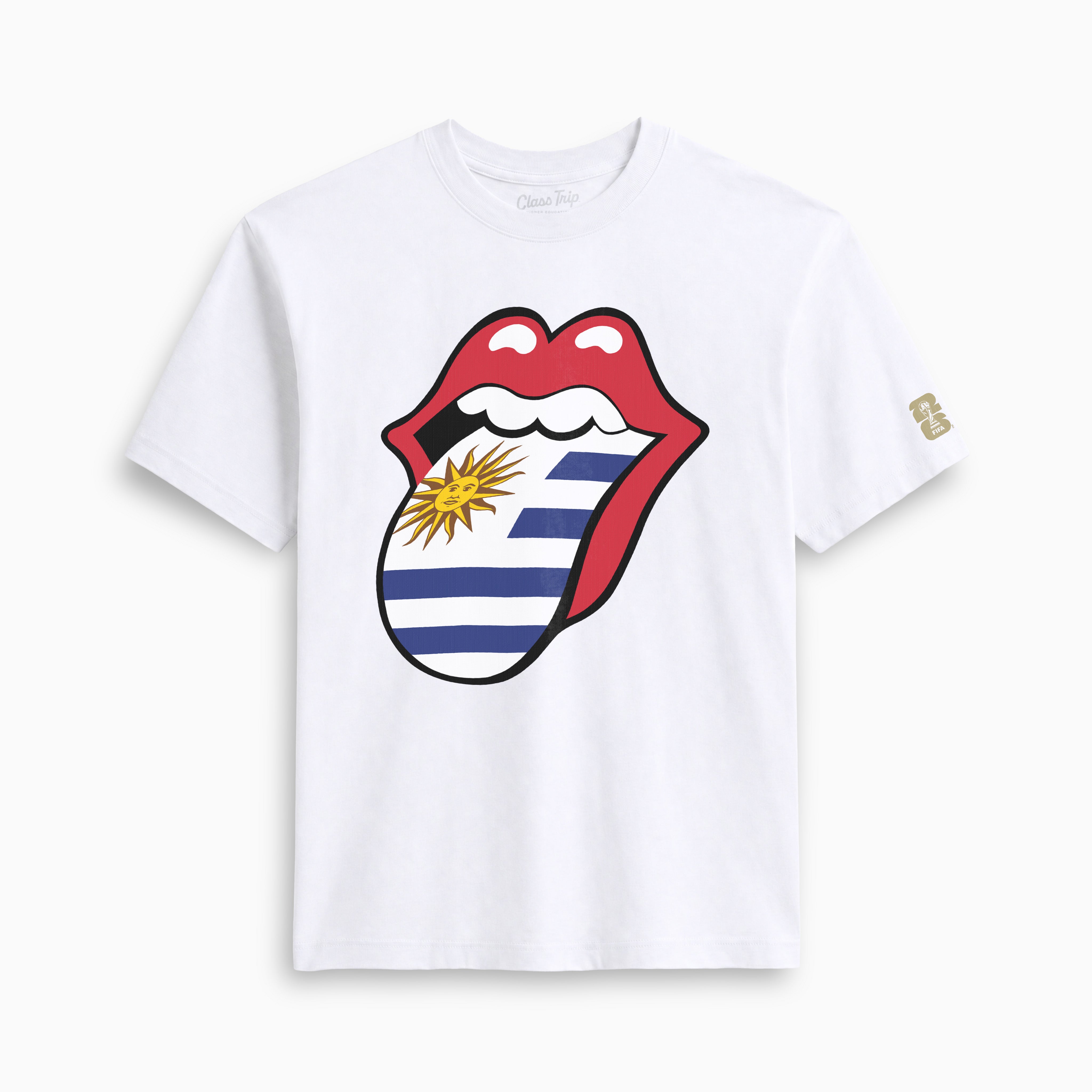Rolling Stones x FIFA World Cup '26™ Uruguay Headliner Lick Tee