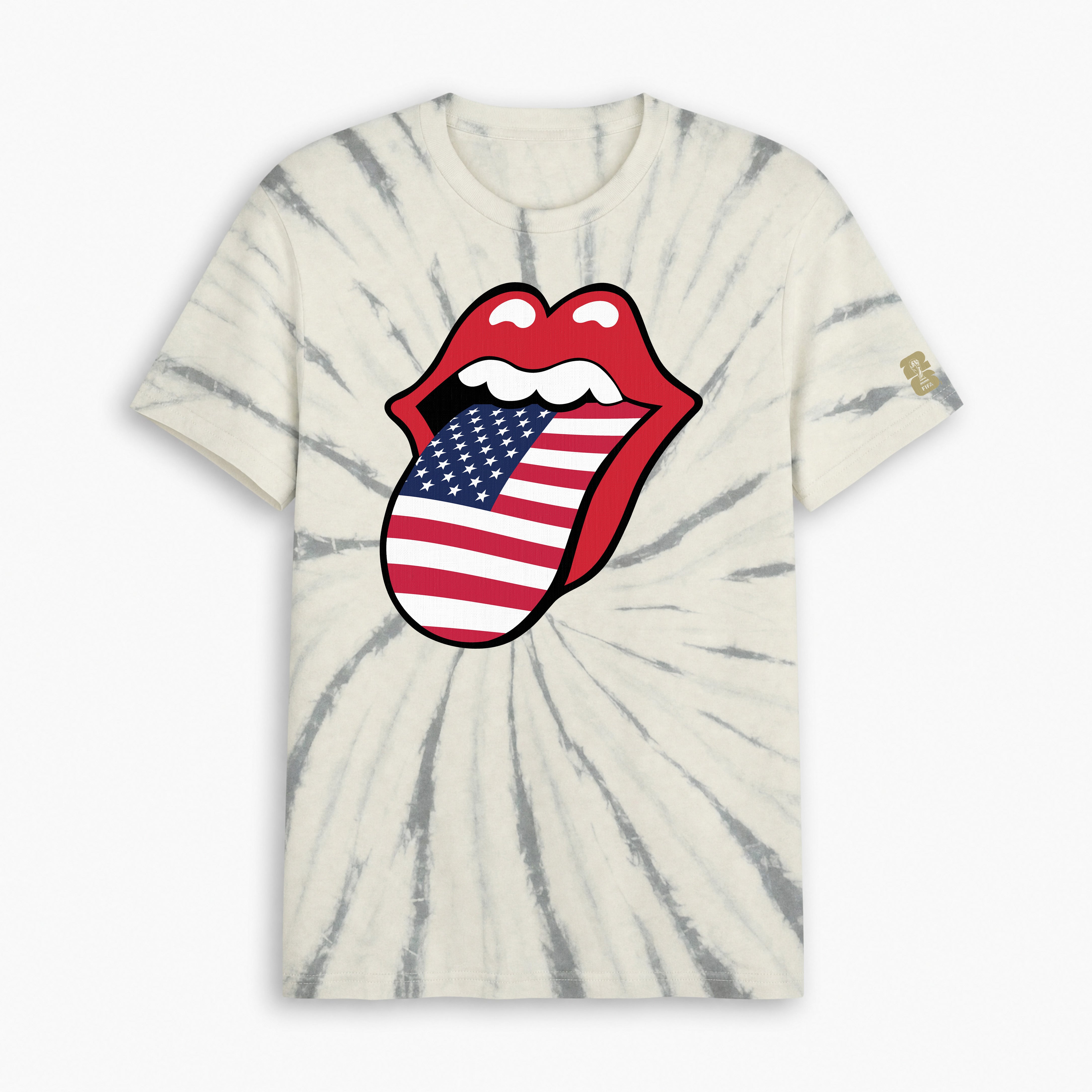 Rolling Stones x FIFA World Cup '26 USA Headliner Lick Tie-Dye Tee
