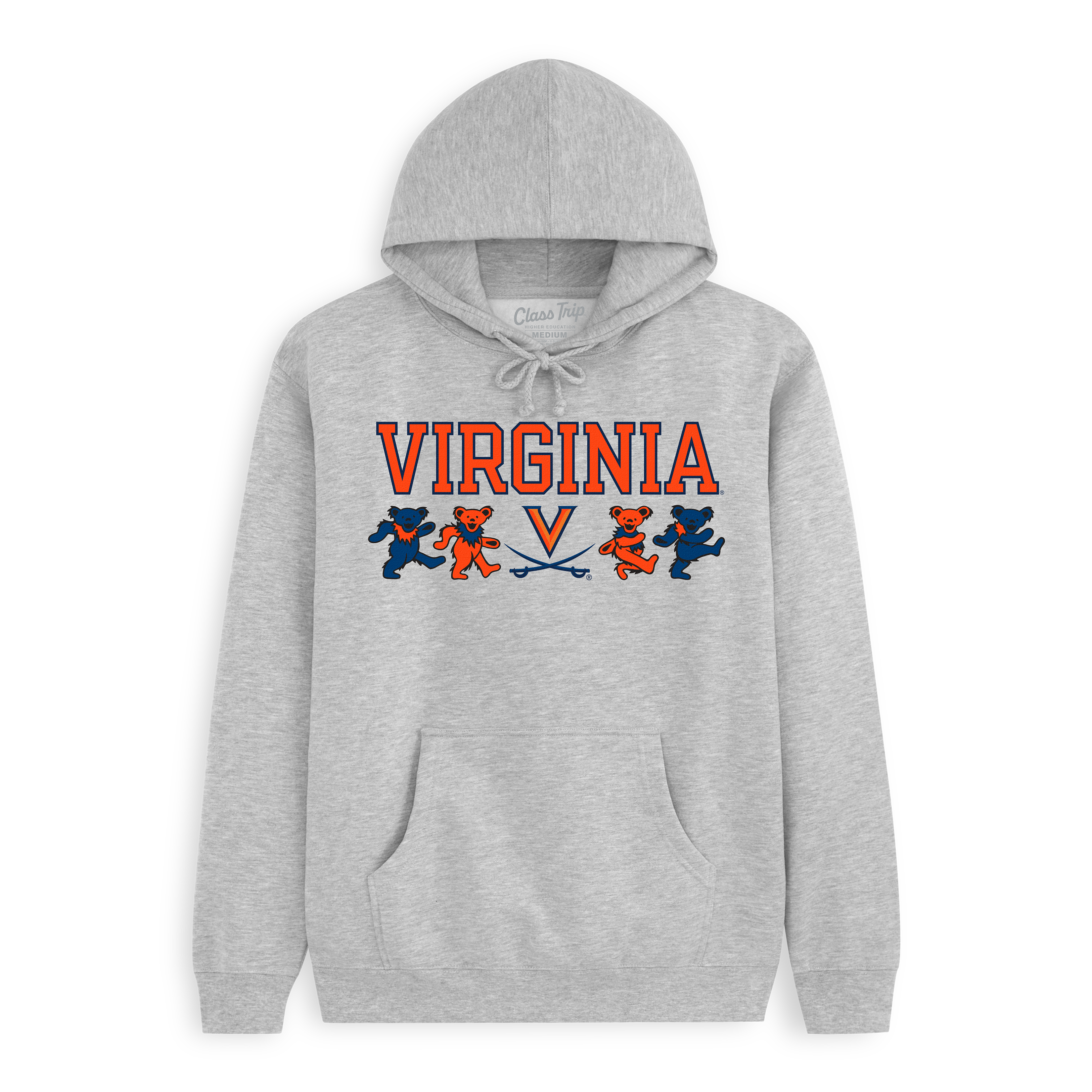 Virginia x Grateful Dead Mascot Bears Hoodie