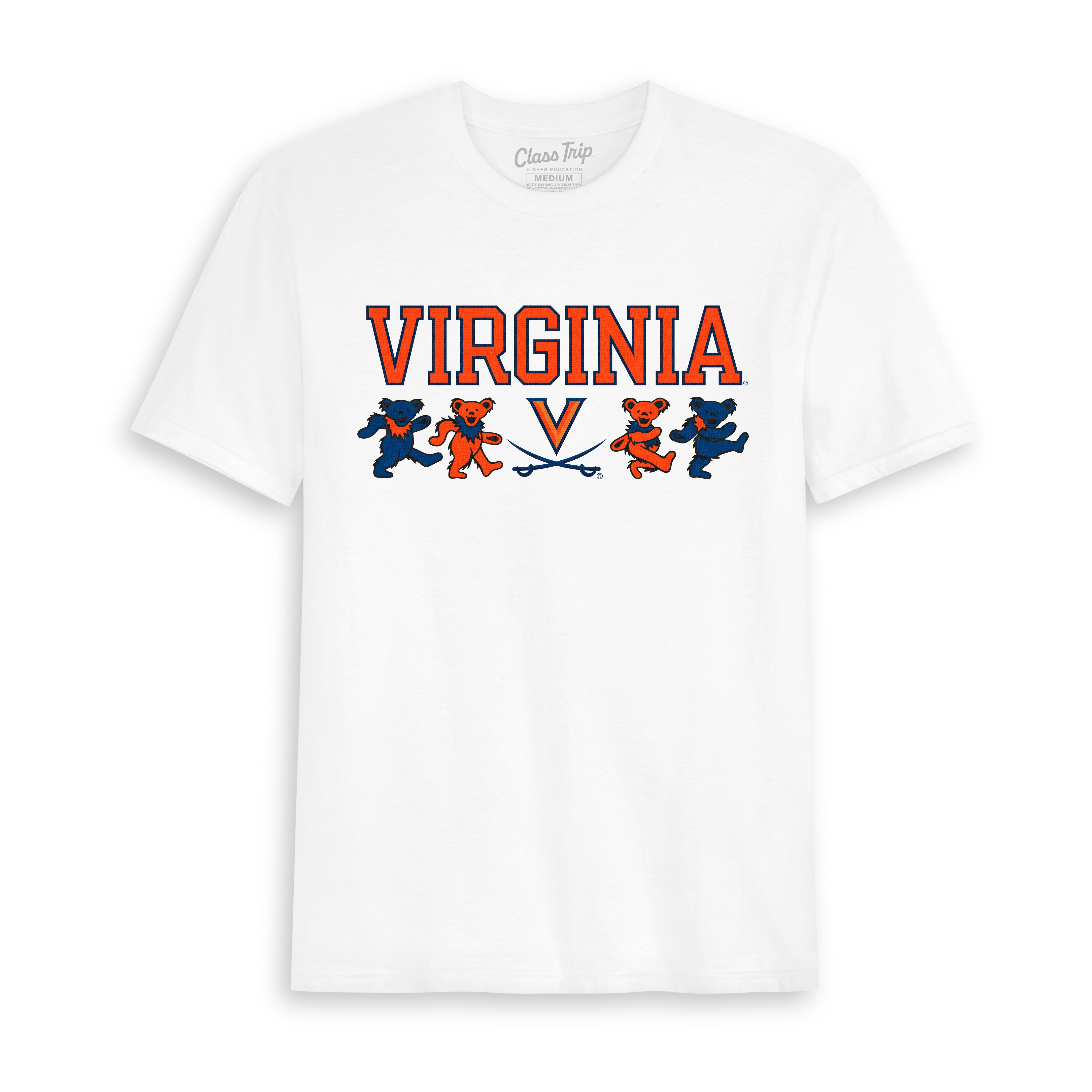 Virginia x Grateful Dead Mascot Bears Tee
