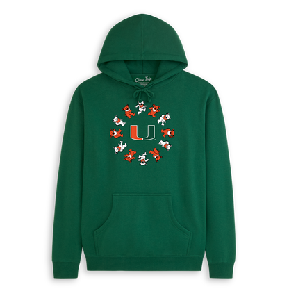 University of Miami x Grateful Dead Circle Bears Hoodie