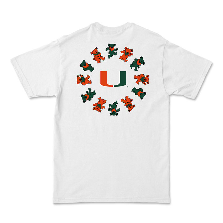 University of Miami x Grateful Dead Circle Bears Tee