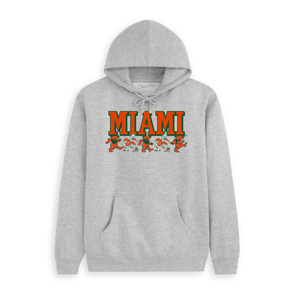 University of Miami x Grateful Dead Mascot Bears Hoodie