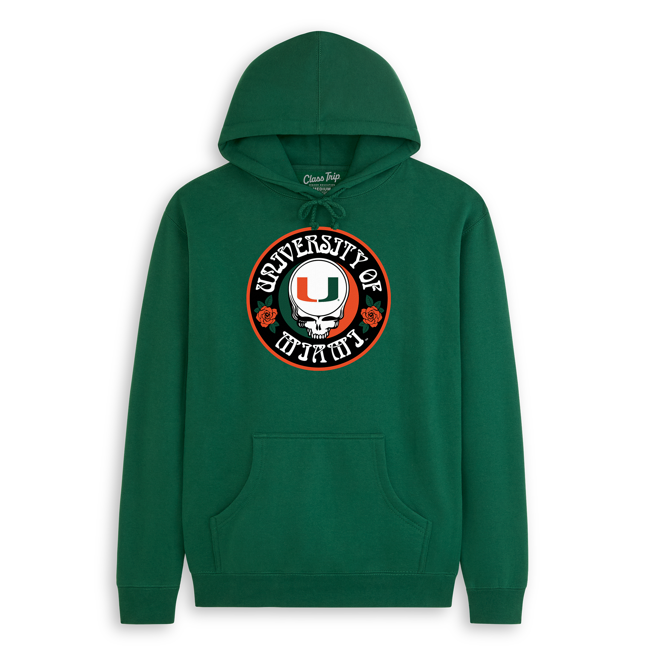University of Miami x Grateful Dead SYF Roses Hoodie