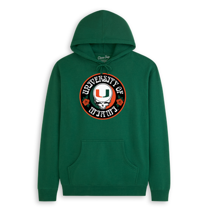 University of Miami x Grateful Dead SYF Roses Hoodie