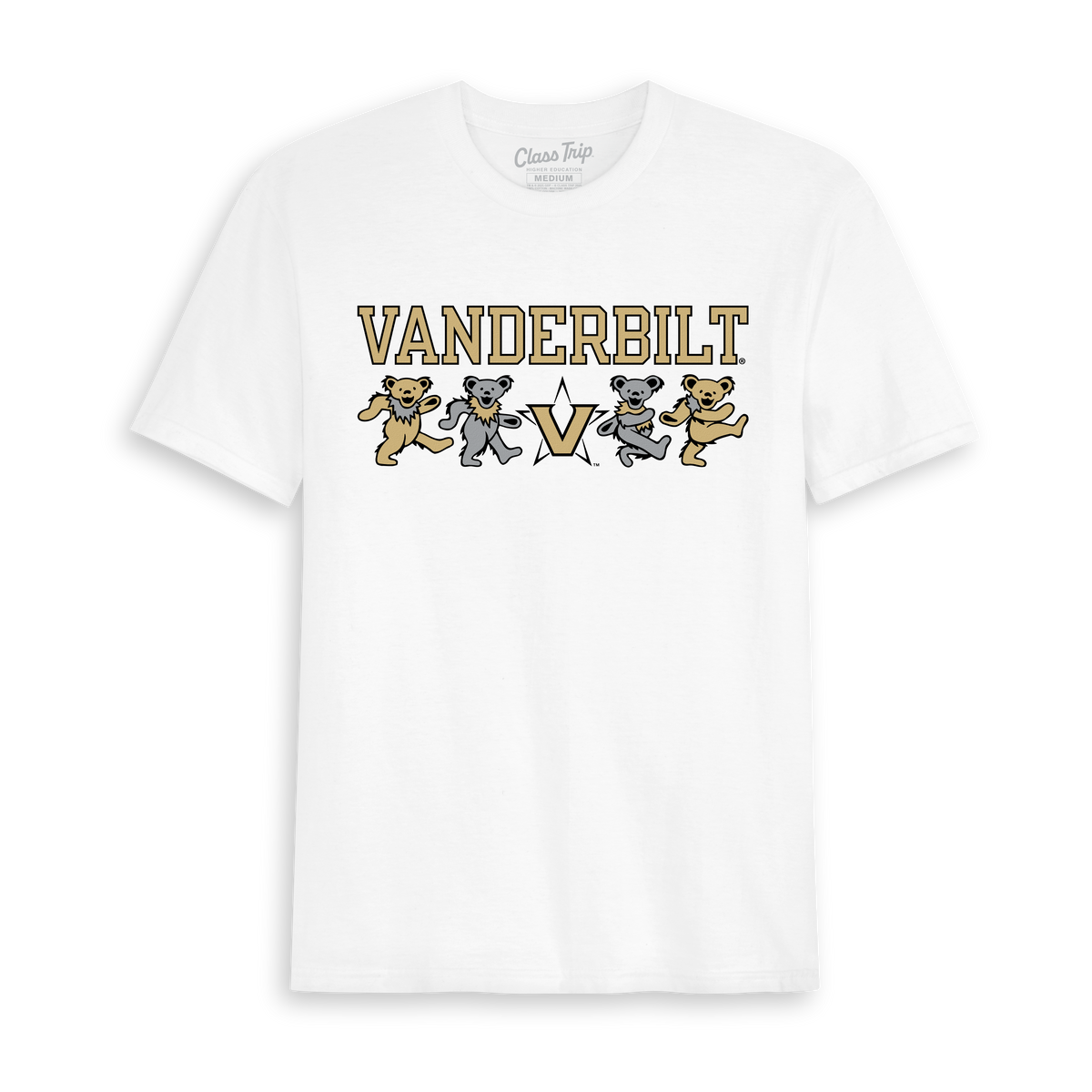 Vanderbilt x Grateful Dead Mascot Bears Tee
