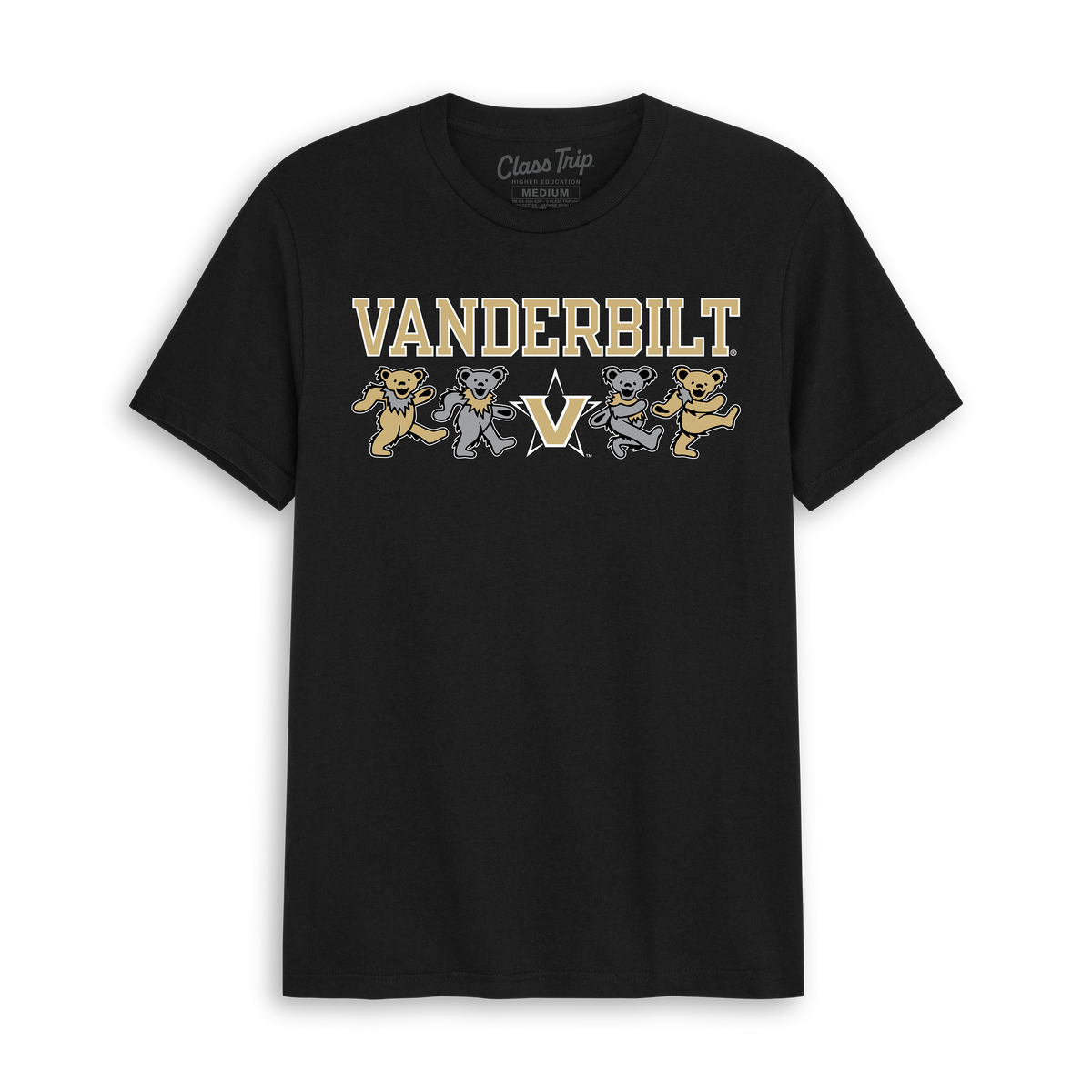Vanderbilt x Grateful Dead Mascot Bears Tee