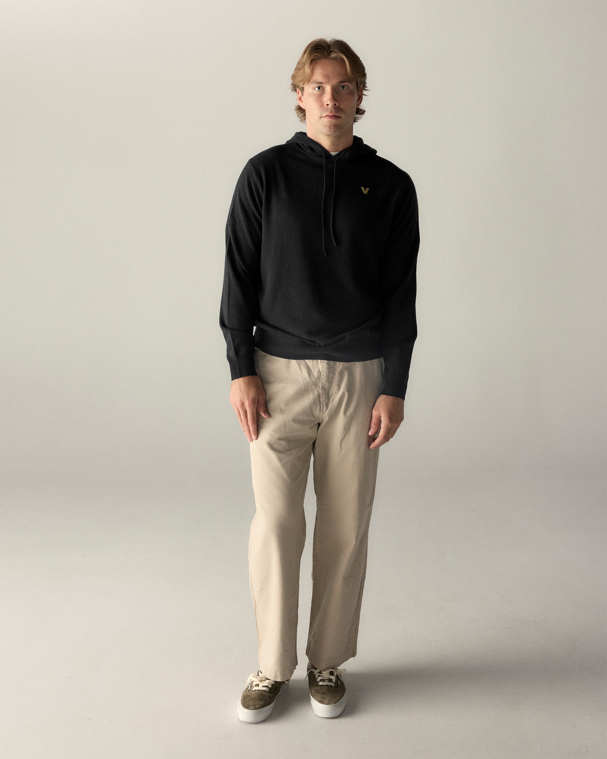 Vanderbilt Men’s Cashmere Pullover Hoodie