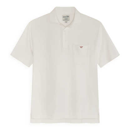 Virginia Tech Organic Cotton Pocket Polo