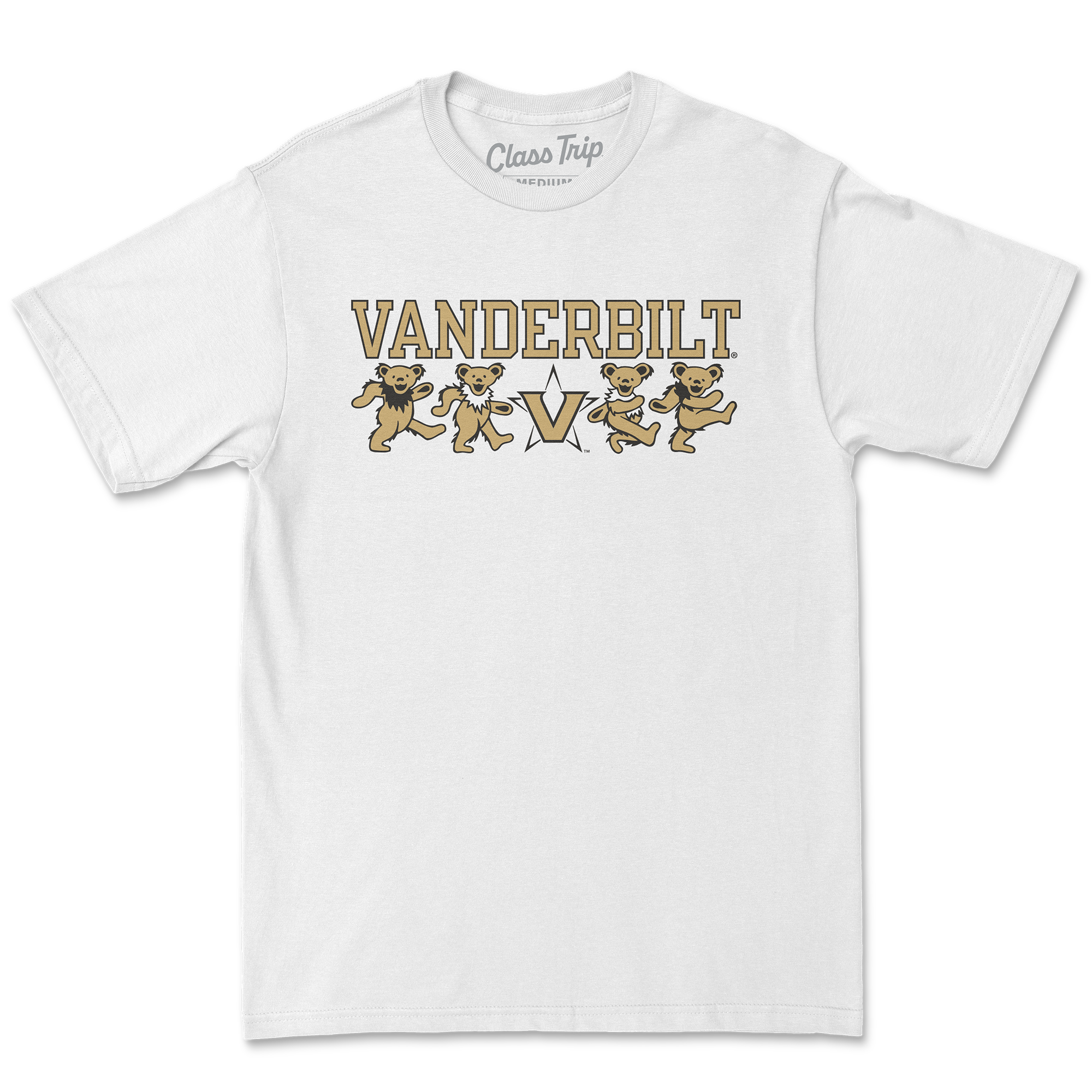 Vanderbilt x Grateful Dead Mascot Bears Tee